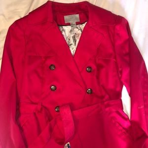 Never Worn! H&M Hot pink jacket, size 8